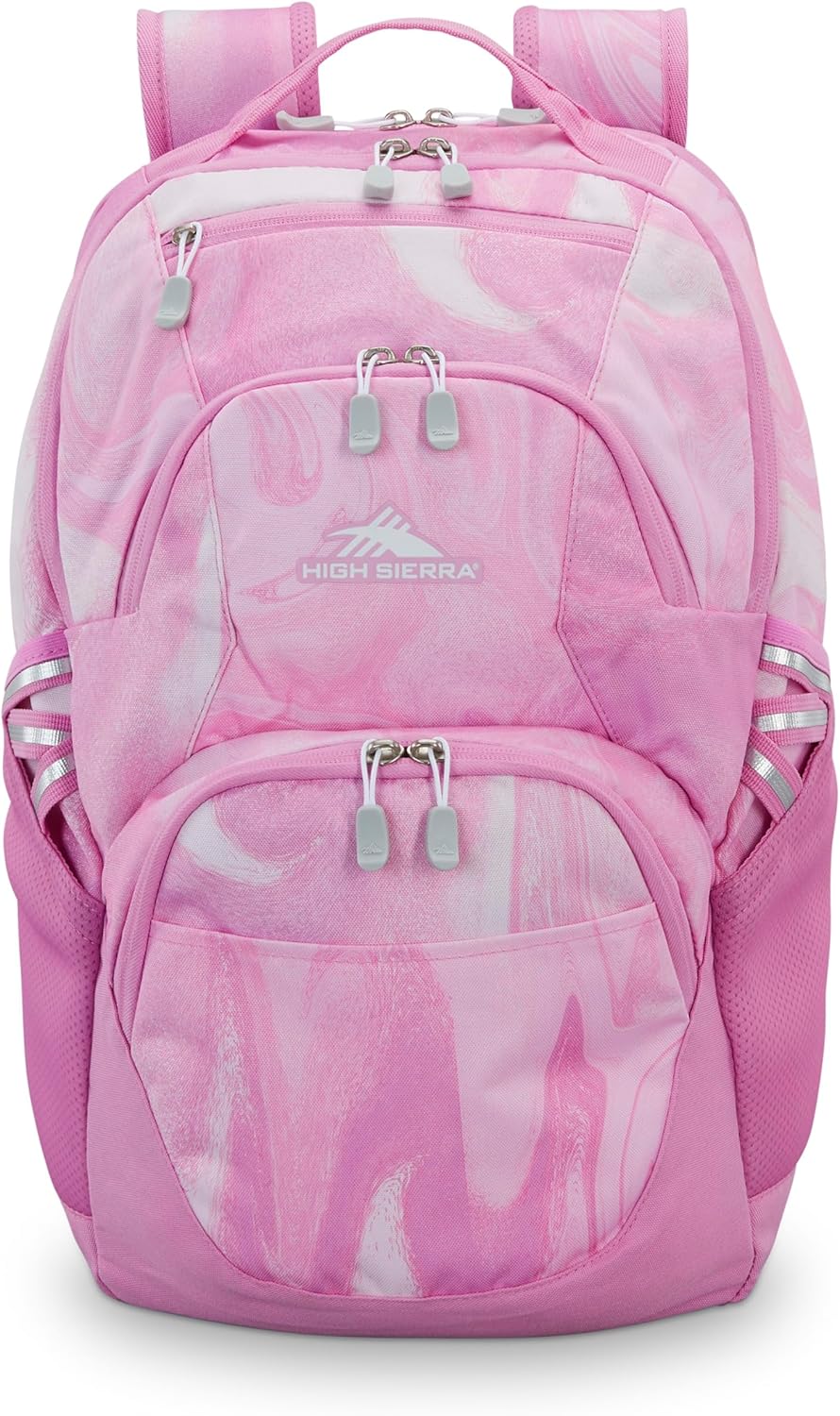 High Sierra Mochila Swoop Sg unisex, remolino de mármol rosado, Tam...