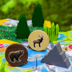AEG y Flatout Games | Cascadia: Landmarks - Expansión para el galardonado juego de mesa, Cascadia | Fácil de aprender | Rápido de jugar | A partir de 10 años | Añade jugador 5 y 6