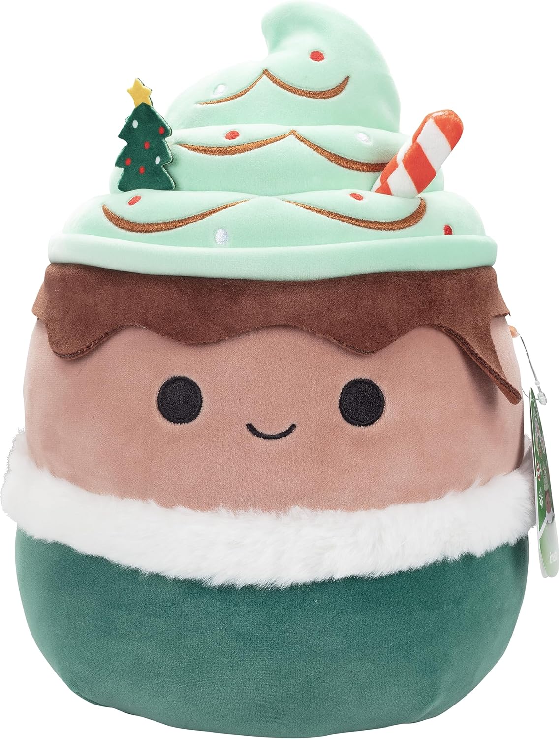 Squishmallows Ernesto The Latte original de 10 pulgadas, peluche oficial de Jazwares, juguete de peluche coleccionable suave y esponjoso, regalo para niños y niñas