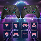 SZDILONG Control remoto inalámbrico 2.4GHz para Xbox, Xbox One Series X|S, Steam, PC