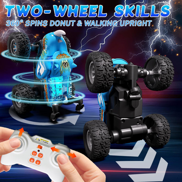 Gohero Juguetes de Camiones Monstruo 1:64, Mini Auto de Control Rem...