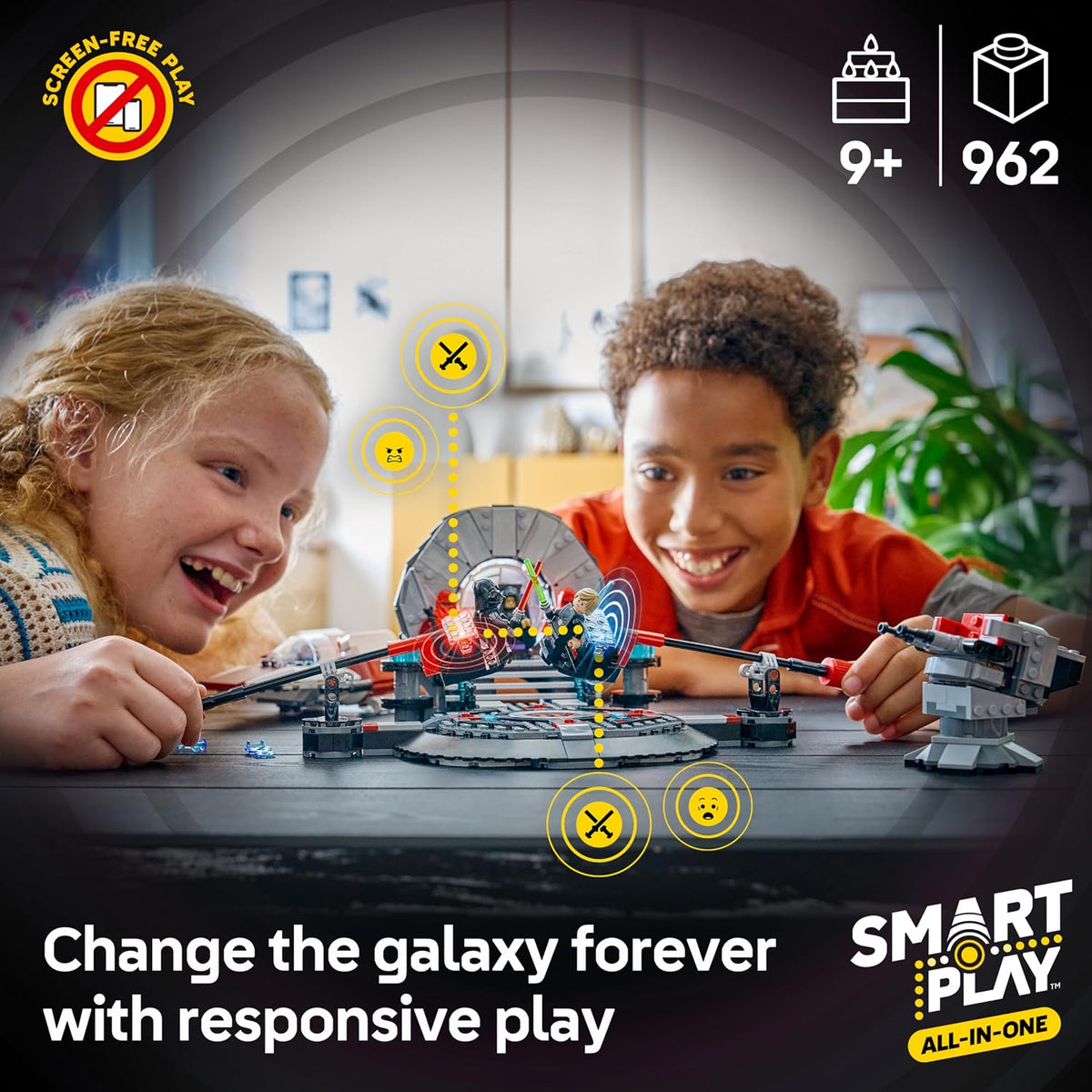 LEGO Star Wars SMART Play: Trono Room Duelo y Ala 75427