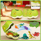 46 piezas de juguetes de dinosaurio para niños 3-5 5-7 figuras realistas de