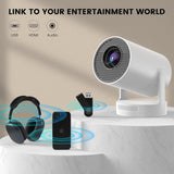 【Enfoque Eléctrico】Mini Proyector, Proyector 4K Soporte 1080P, Proy...