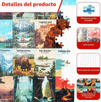 Calendario de Adviento de rompecabezas de parques nacionales 2026 - Cuenta