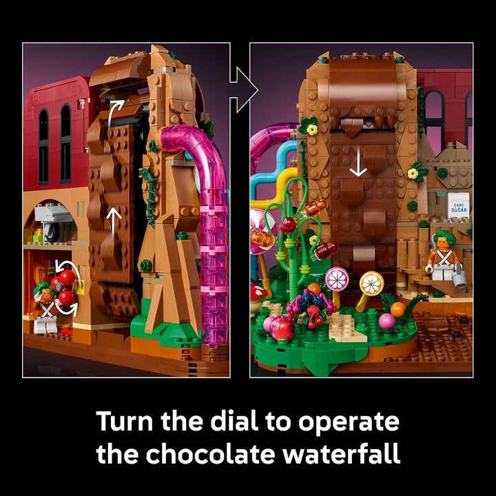 LEGO Ideas - Willy Wonka y la fábrica de chocolate (2025 piezas, 21...