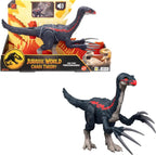 Mattel Jurassic World Teoría del Caos Slash N Roar Figura de Dinosaurio de Acción de Therizinosaurus, Garras de Ataque y Sonido, Juego Digital