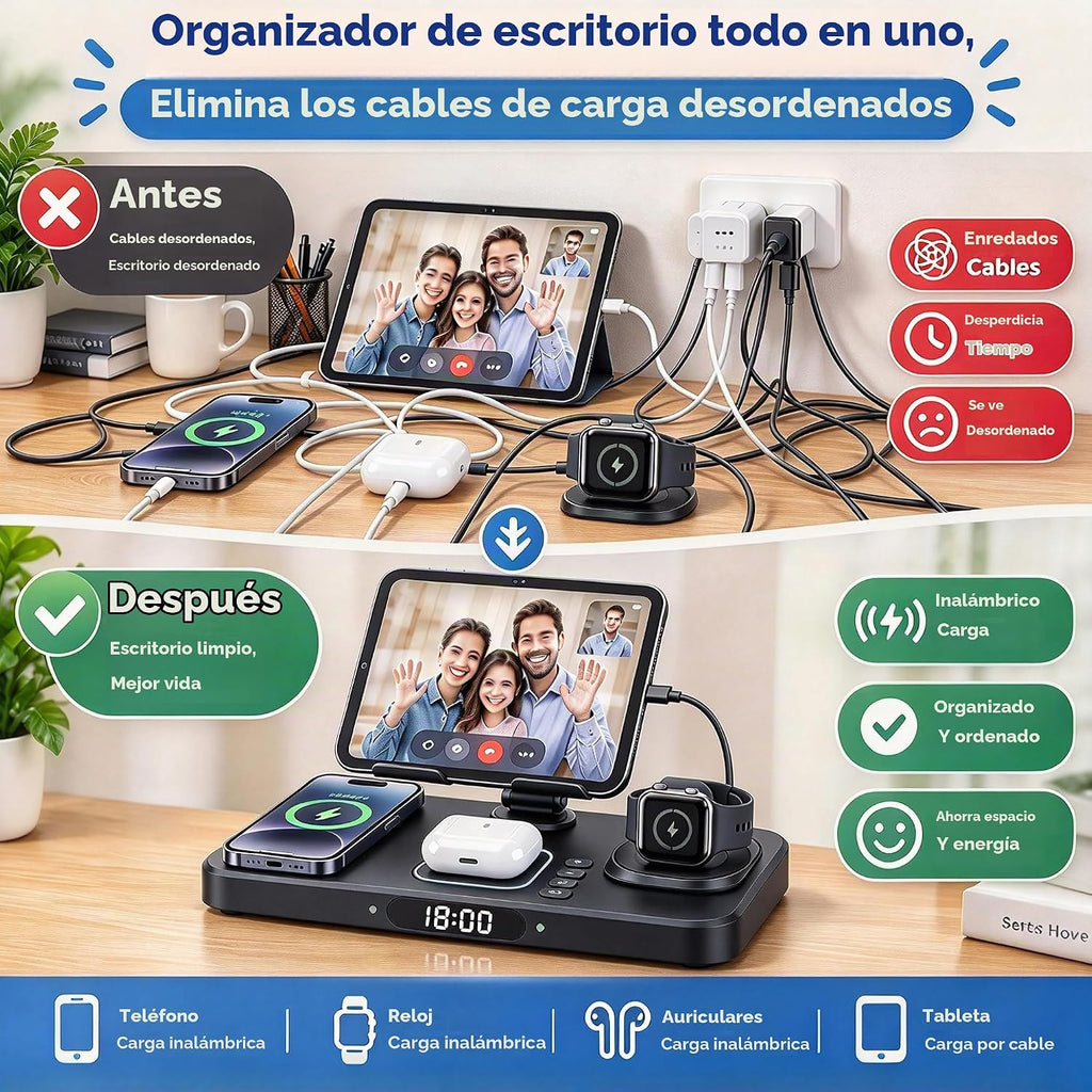 Estación de carga inalámbrica para dispositivos Apple, solo para carga de Apple Watch