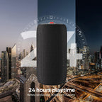 Oraolo Altavoz Bluetooth S310 mejorado, altavoz portátil de 30 W, sonido estéreo de 360° con graves intensos, emparejamiento TWS, IPX6 impermeable, Bluetooth 5.2, tiempo de reproducción de 24 horas