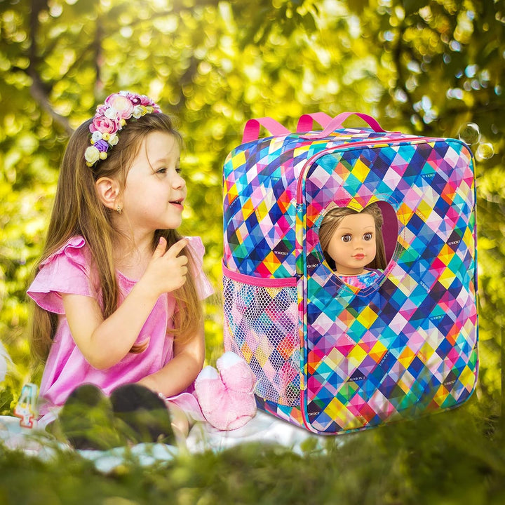 Ecore Fun Juego de 5 artículos para muñecas de 18 pulgadas con bols...