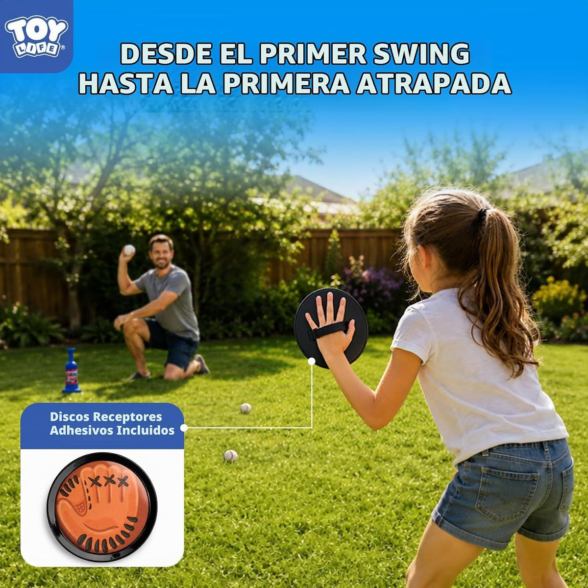 TOY Life Juego de bolas 4 en 1 para niños pequeños de 3 a 5 años con