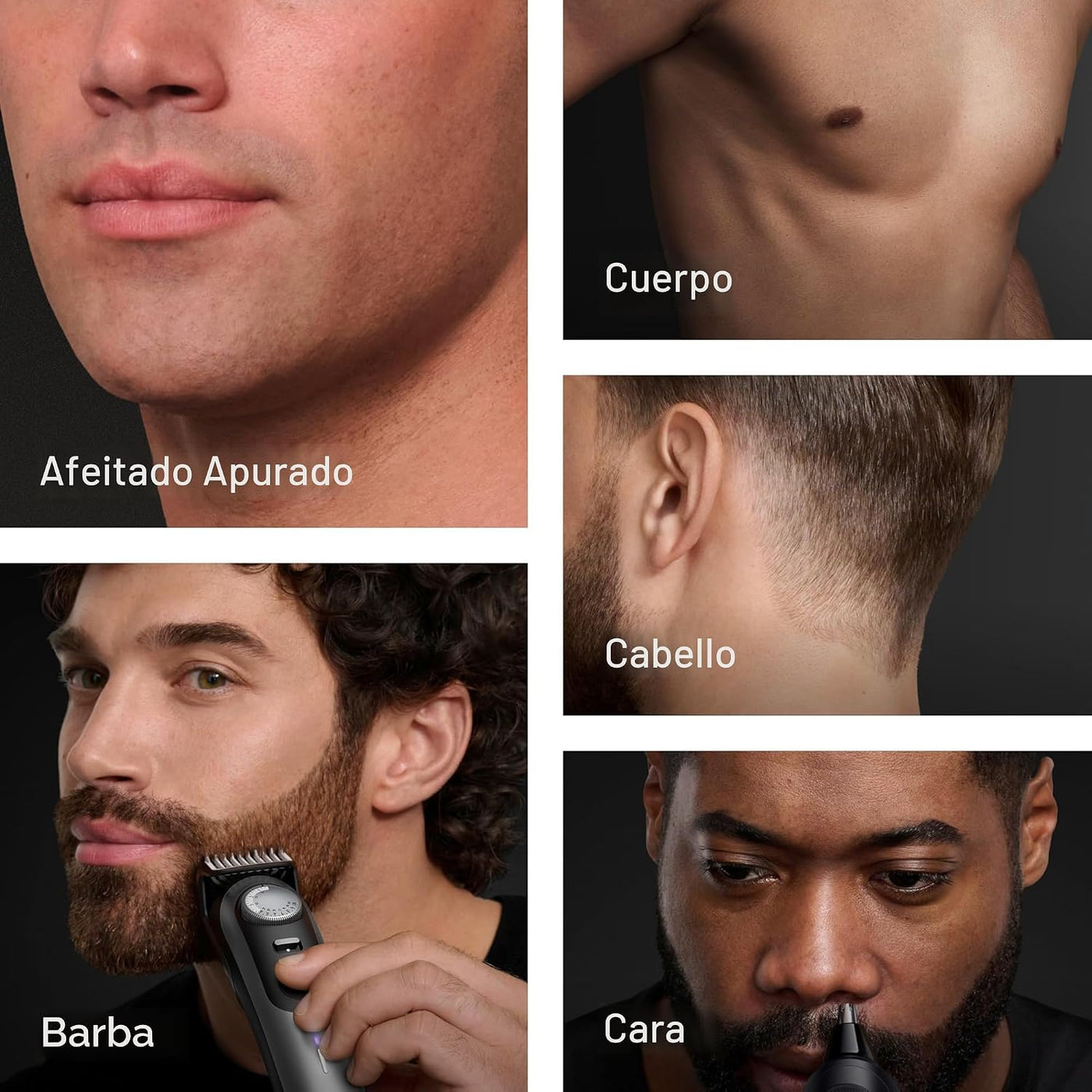 Braun Cortadora eléctrica de barba todo en uno Series 9 PRO para ho...