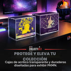 Elite Trainer Box ETB - Funda protectora de acrílico con imanes de 0.197 x 0.118 in, apilable ETB, compatible con cajas de entrenamiento PKMN ETB Elite