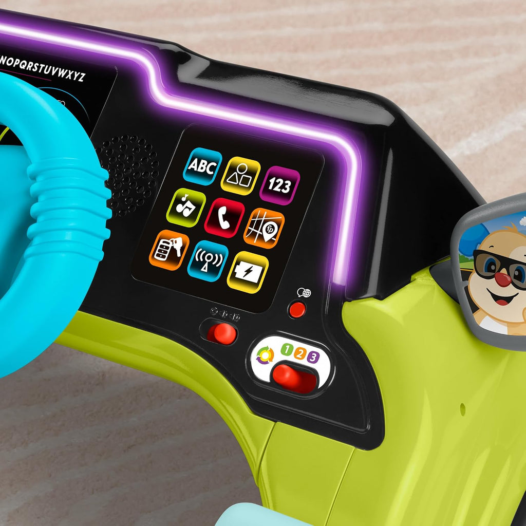 Fisher-Price Ríe y aprende Sit & Steer Driver Car