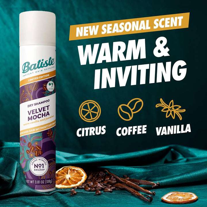 Batiste Champú Seco Edición Limitada Set de Regalo Navideño Dúo, Mo...