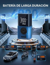 AstroAI L7S - Inflador de neumáticos, compresor de aire portátil in...