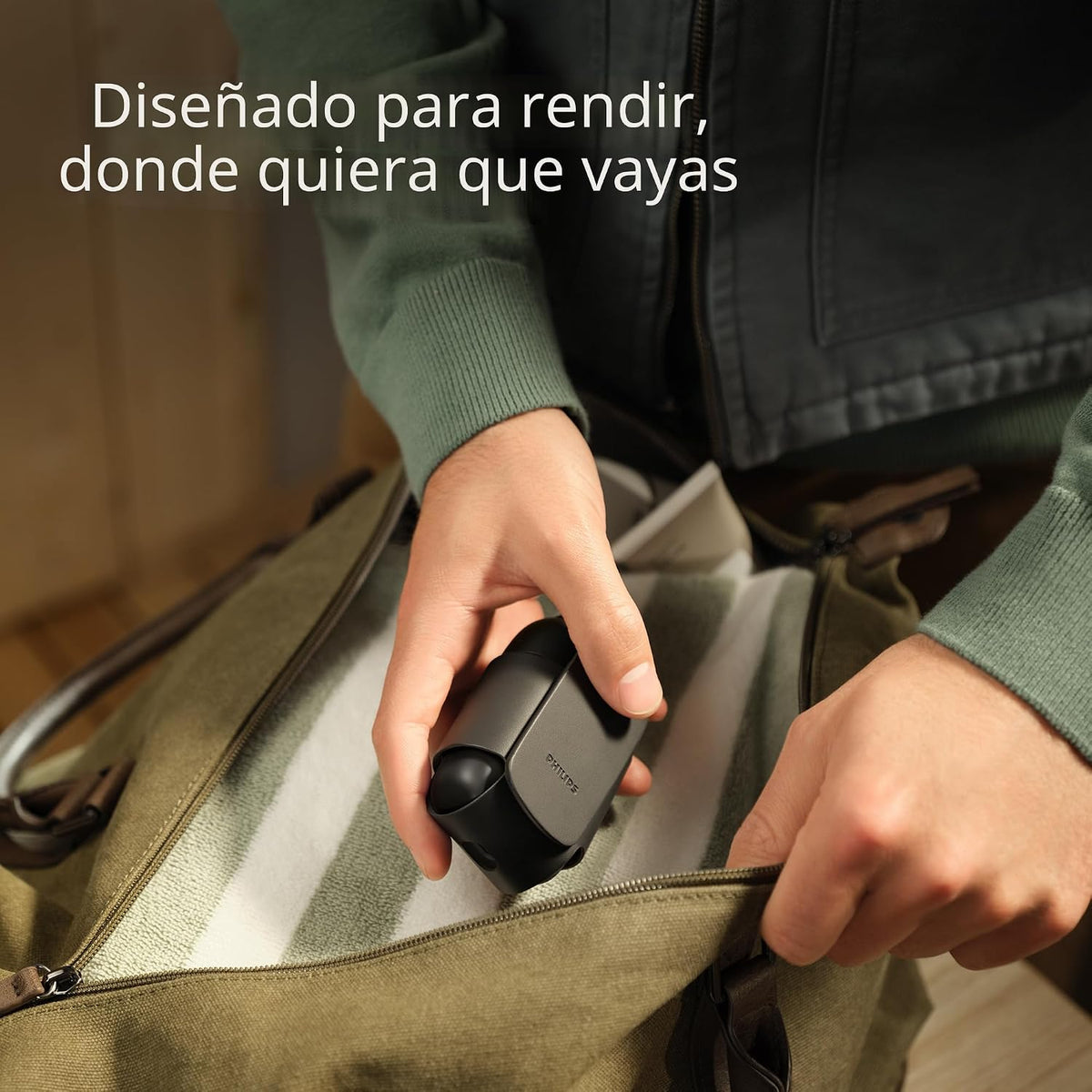 Philips Norelco Serie 500 - Afeitadora eléctrica compacta de viaje, color