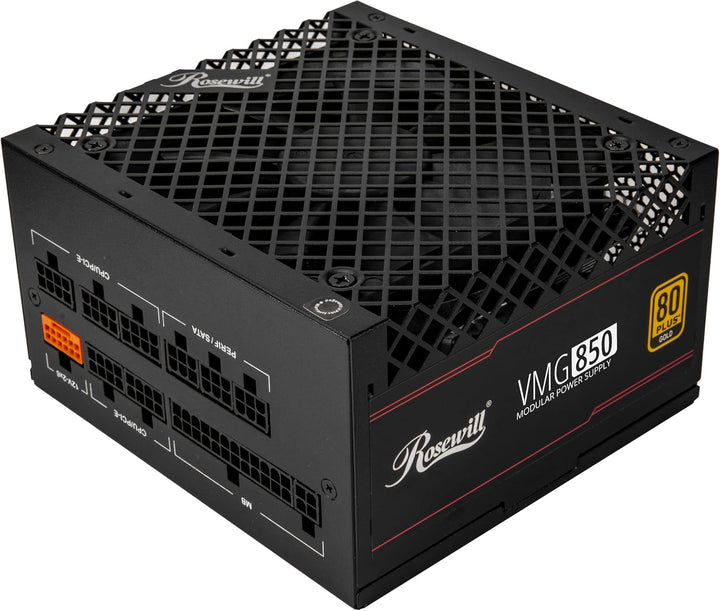 Rosewill VMG 850W 80+ Gold, Compatible con ATX 3.0 y 3.1, Fuente de...