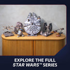 UGEARS Star War™ Millennium Falcon™ Rompecabezas 3D de madera para adultos