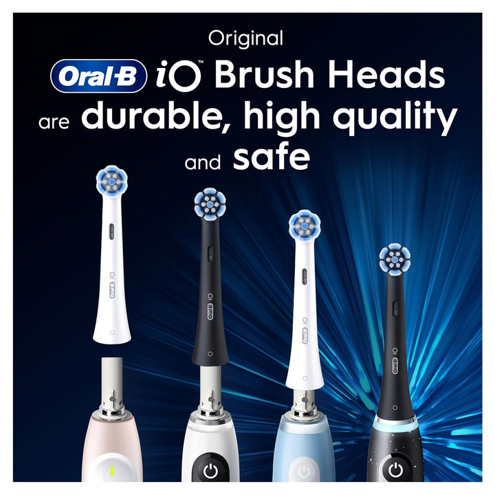 Oral-B iO Series Gentle Care, cabezales de cepillo redondos de repu...