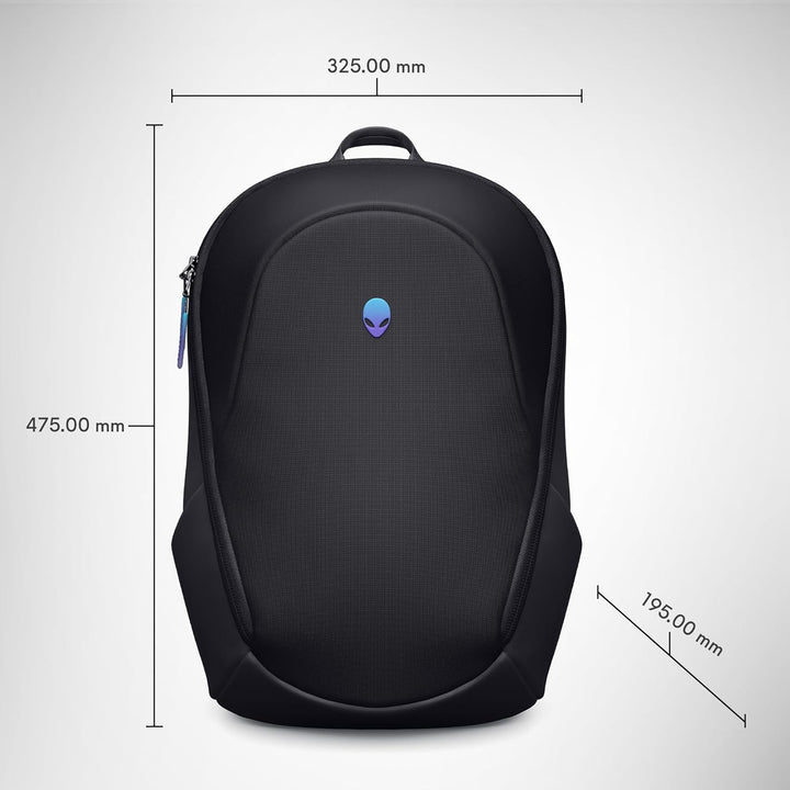 Mochila Alienware 16 - AW5625P - Capacidad de 21L, malla transpirab...