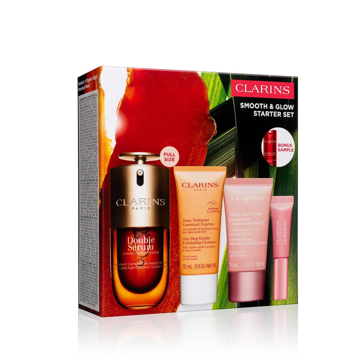 Clarins Smooth and Glow Starter Set | Juego exclusivo de cuidado de...