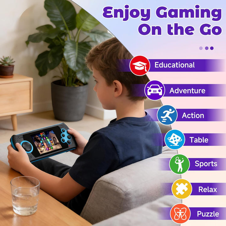 Juego portátil de 16 bits para niños con 230 juegos de video clásic...