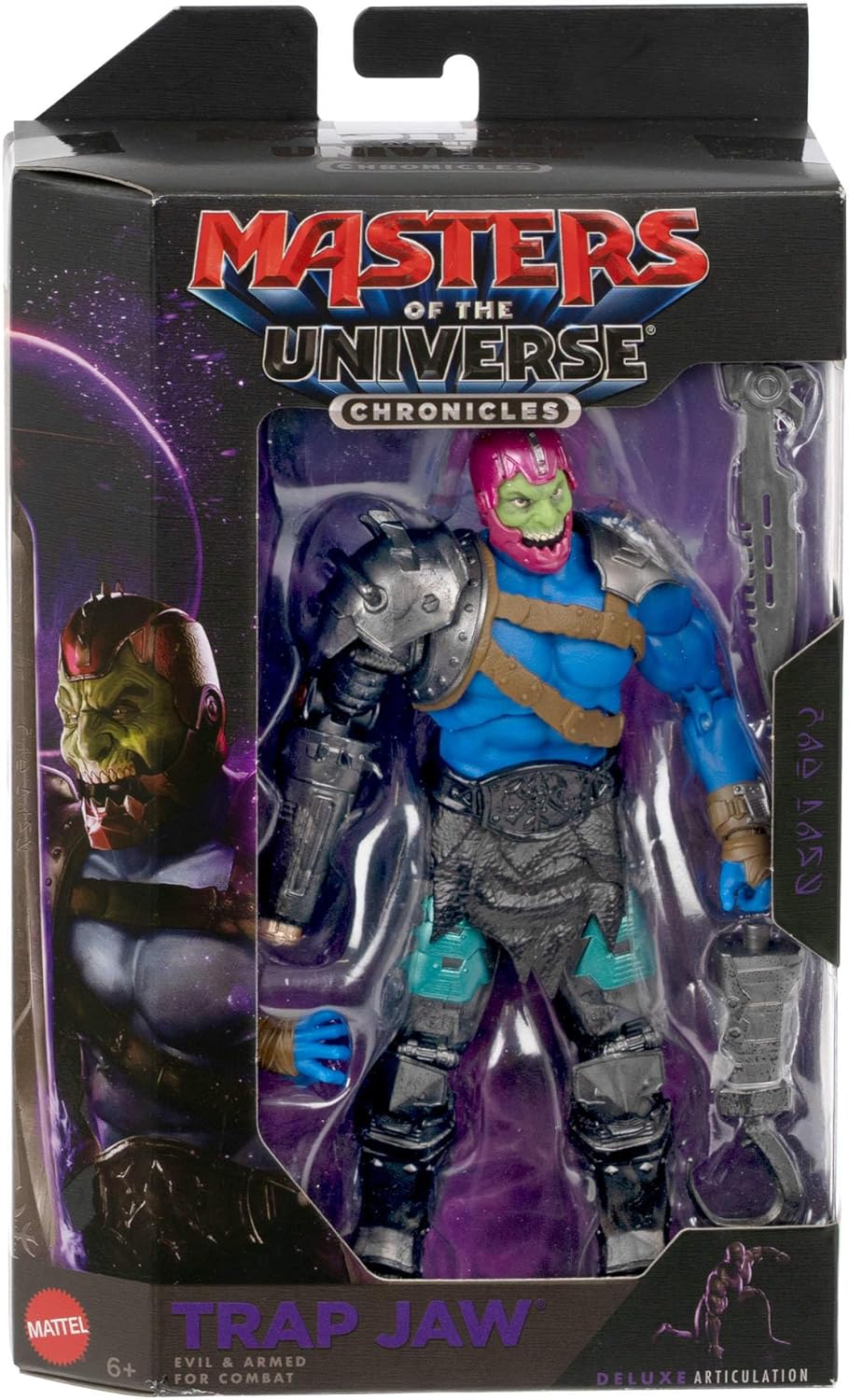 Masters of the Universe Figura de acción Chronicles Trap Jaw, 6.5 p...