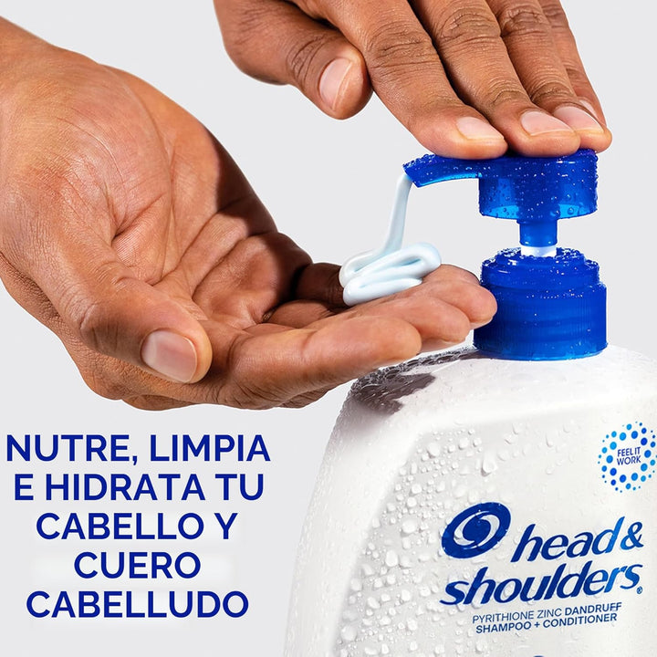 Head &amp; Shoulders Champú y acondicionador anticaspa Classic Clea...