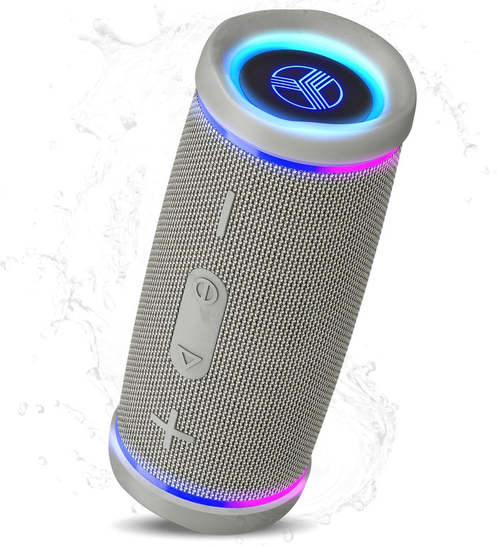 TREBLAB HD77 Altavoz Bluetooth - Potente sonido 360° con graves imp...