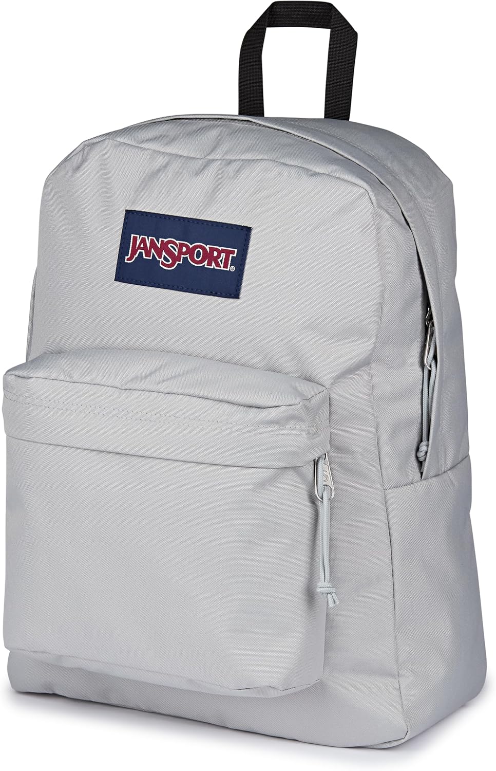 JanSport Mochila Superbreak Plus, Gris conectado a tierra, Tamaño ú...
