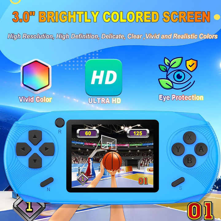 Beijue - Juegos de consola de mano de 16 bits para niños y adultos,...