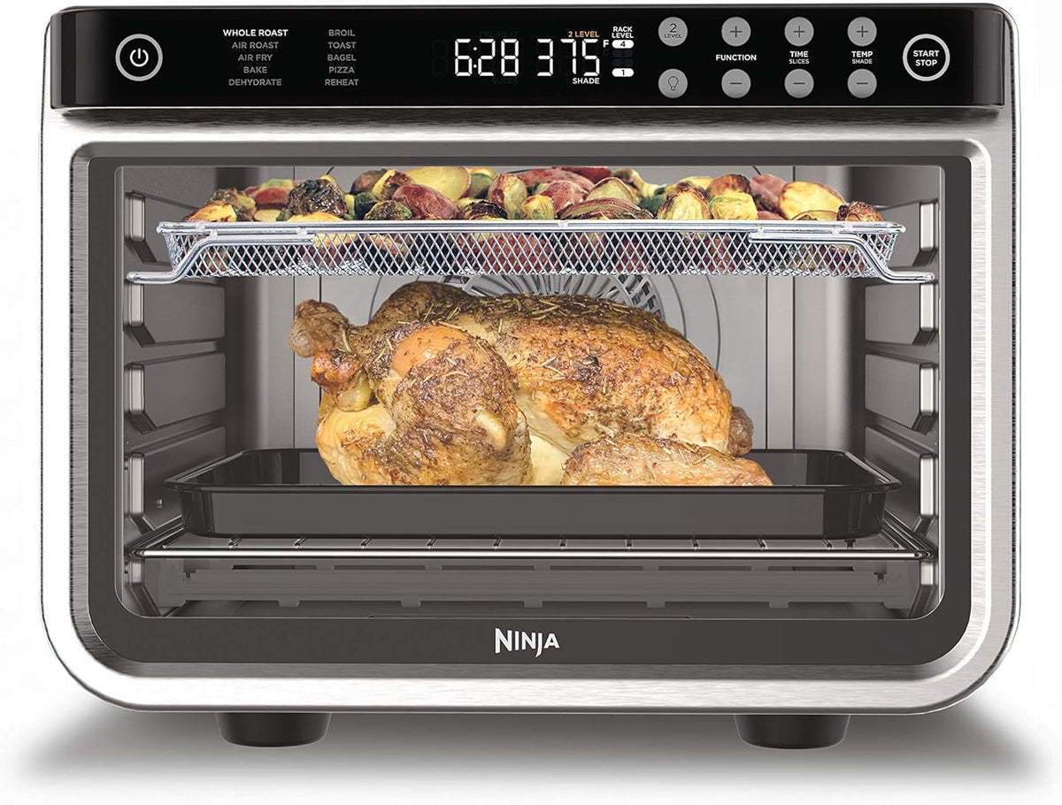 Ninja Foodi XL Pro Air Fry Oven, 10-en-1, Stainless Steel, DT201