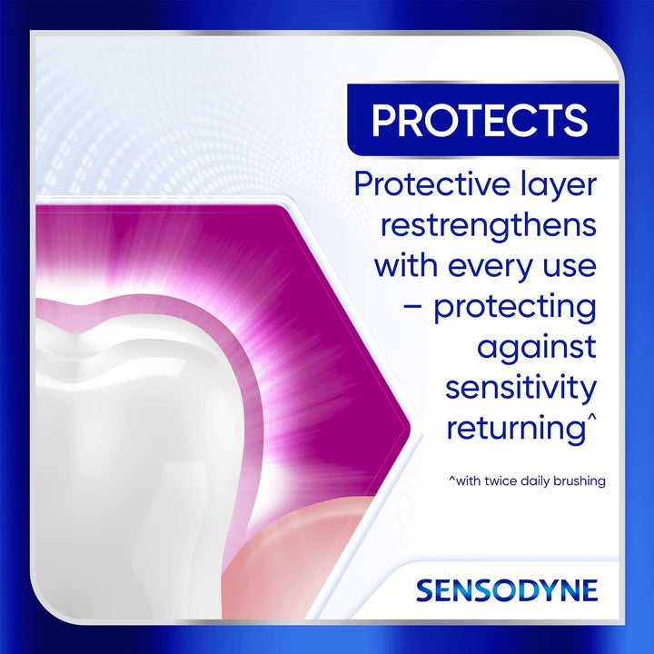 Pasta dental Sensodyne Clinical Repair Whiten &amp; Shine para aliv...