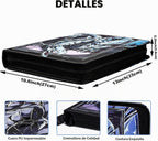 Carpeta de tarjetas coleccionables para tarjetas Y-G-O, álbum de tarjetas de 990 bolsillos con fundas compatible con tarjetas TCG, tarjetas TCG u otros soportes de tarjetas de tamaño estándar, dragón