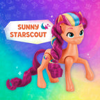 Muñecas My Little Pony Celebración del Arcoíris, Set de 6 Figuras de Poni, Muñecas de 14 cm, Juguetes para Niñas y Niños de 3 Años, Juguetes de Unicornio (Exclusivo de Amazon)