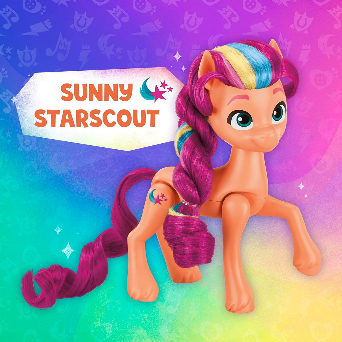 Muñecas My Little Pony Celebración del Arcoíris, Set de 6 Figuras de Poni, Muñecas de 14 cm, Juguetes para Niñas y Niños de 3 Años, Juguetes de Unicornio (Exclusivo de Amazon)