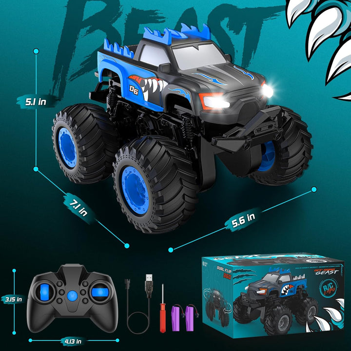 Coche de control remoto escala 124 juguetes de Monster