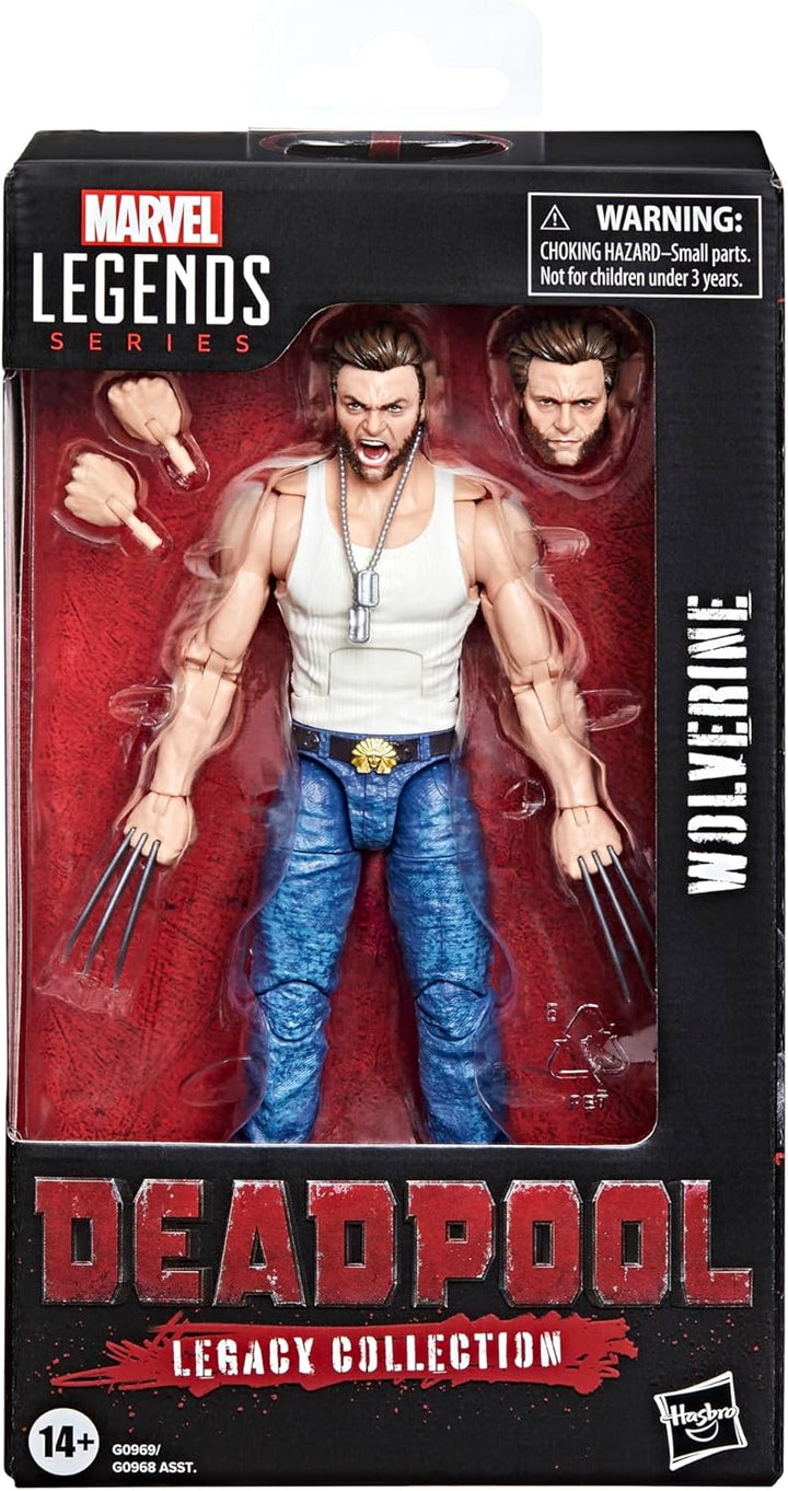 Marvel Legends Series Wolverine, Deadpool 2 Figura de acción colecc...
