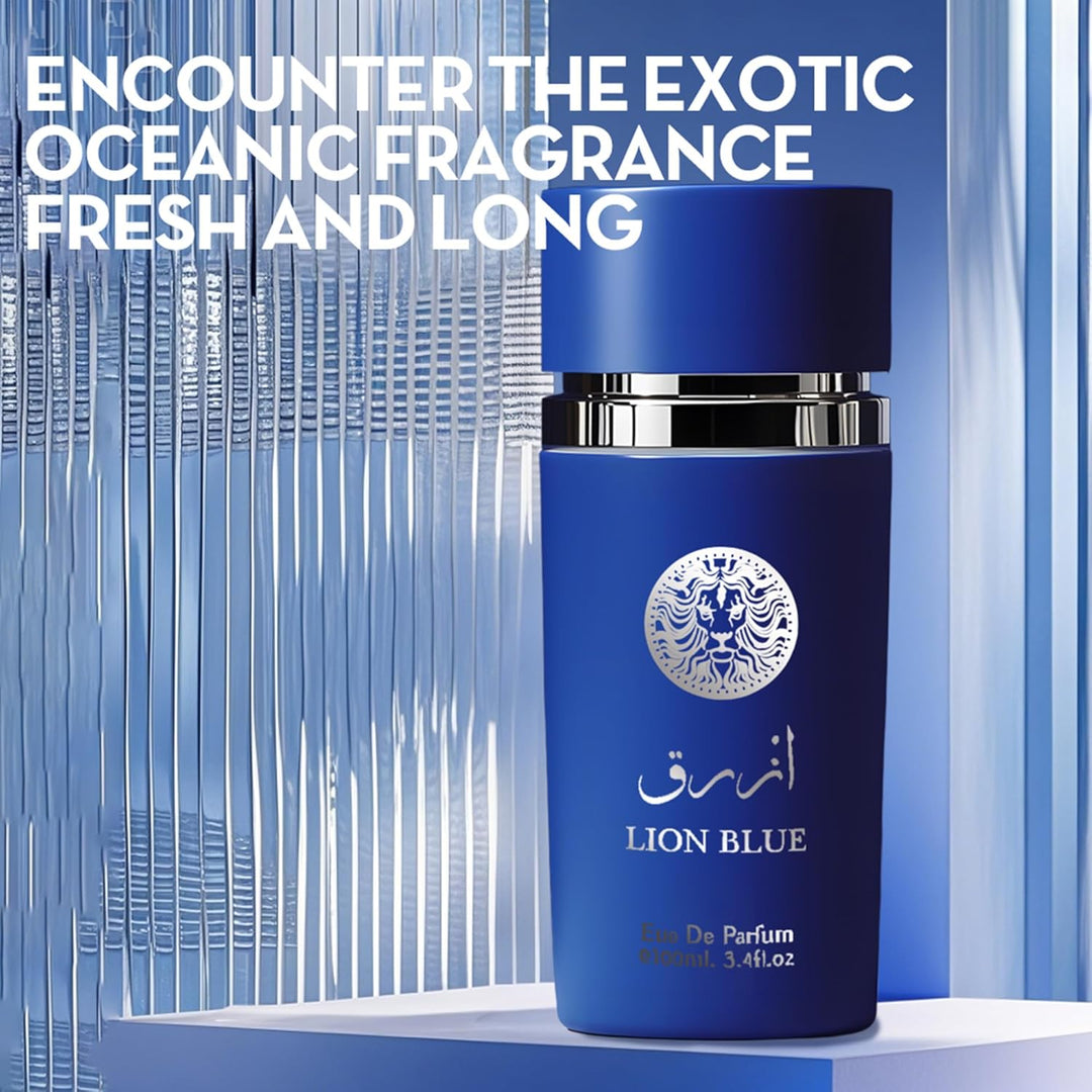 A CENTER Lion Conjunto de Colonia para Hombres Paquete de 2 Eau de...