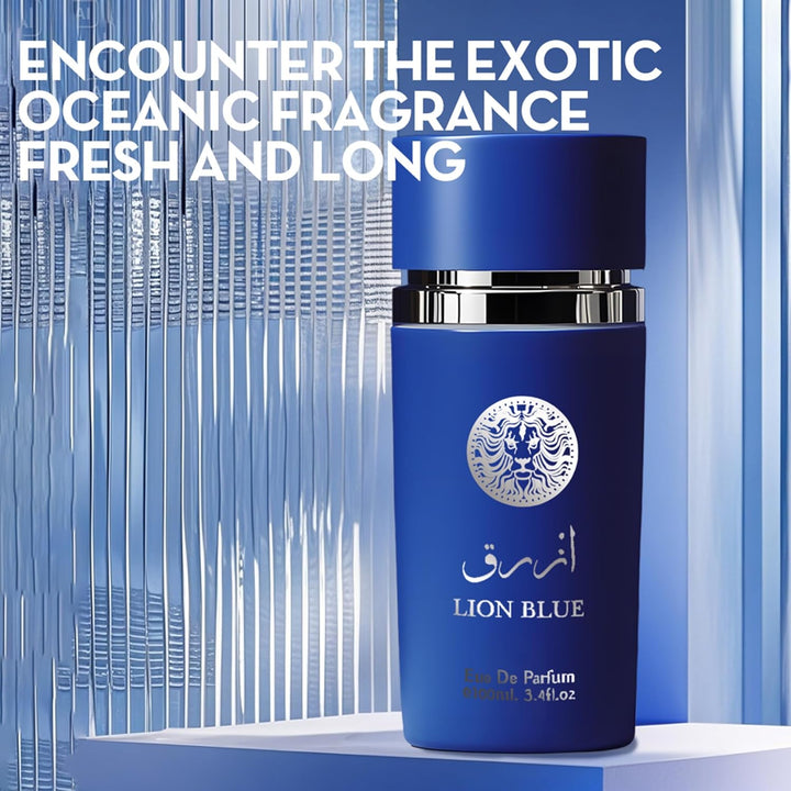 A CENTER Lion Conjunto de Colonia para Hombres Paquete de 2 Eau de...