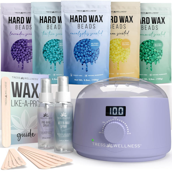 Kit de depilación Tress Wellness para piel sensible \u2013 Seguro p...