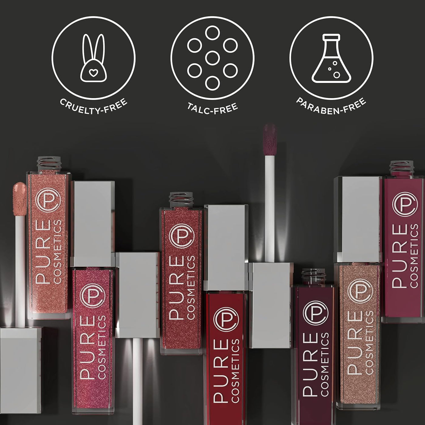Pure Illumination - Brillo de labios iluminado con cepillo aplicado...