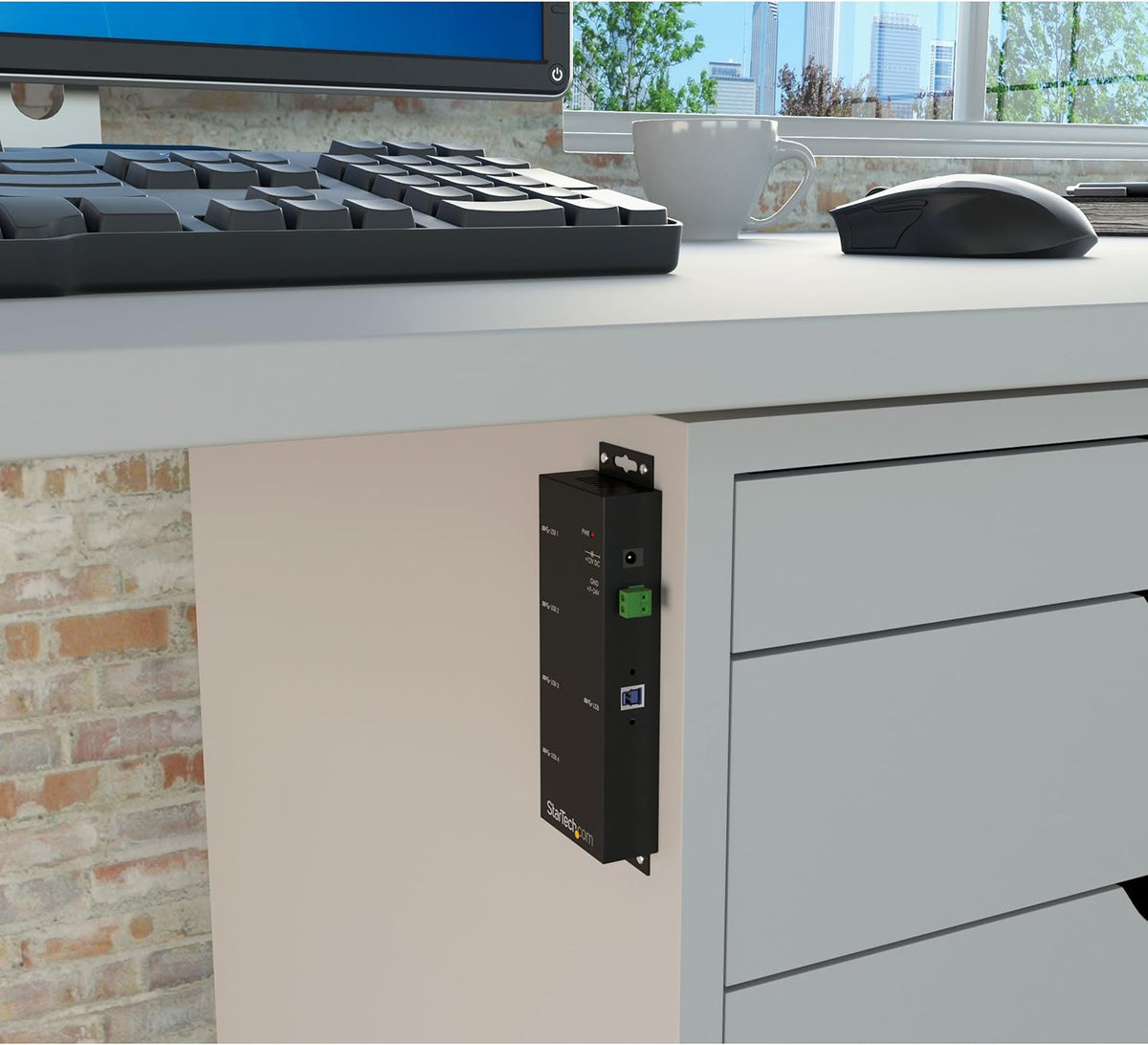 StarTech.com, ST4300USBM, hub USB 3.0 de 4 puertos