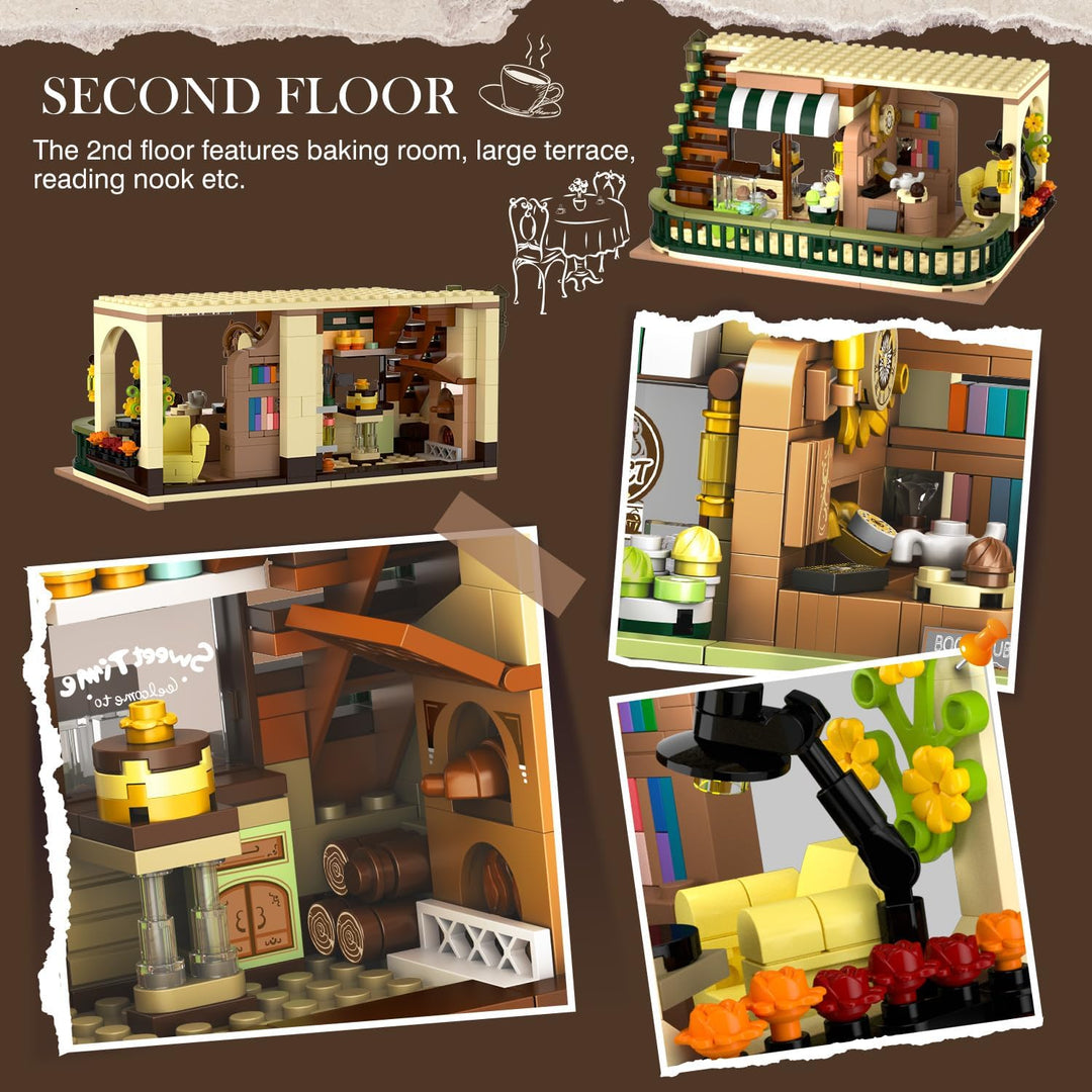 City Coffee House - Juego de construcción con luz 1173