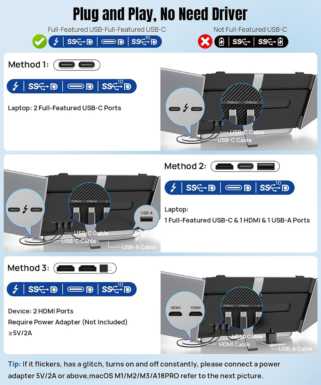 KEFEYA Extensor de pantalla para laptop de 14.2 pulgadas, 2.2 libra...