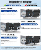 KEFEYA Extensor de pantalla para laptop de 14.2 pulgadas, 2.2 libra...