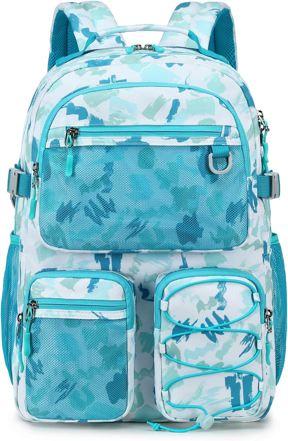 Lohol Mochila resistente al agua con múltiples bolsillos para viaje...