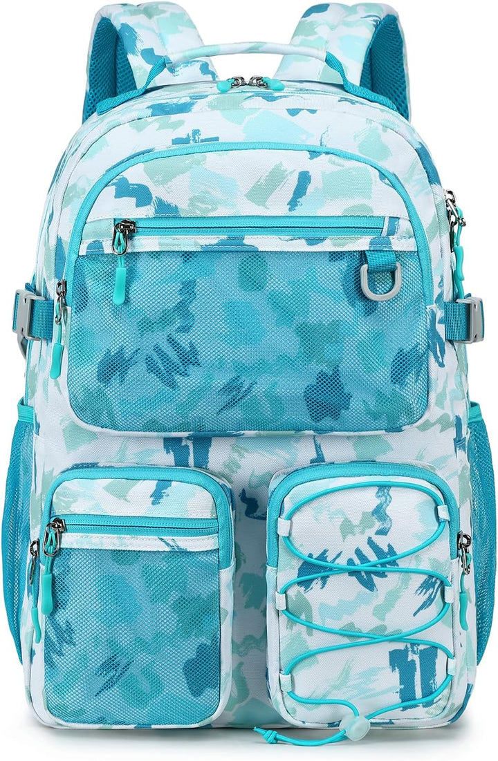 Lohol Mochila resistente al agua con múltiples bolsillos para viaje...