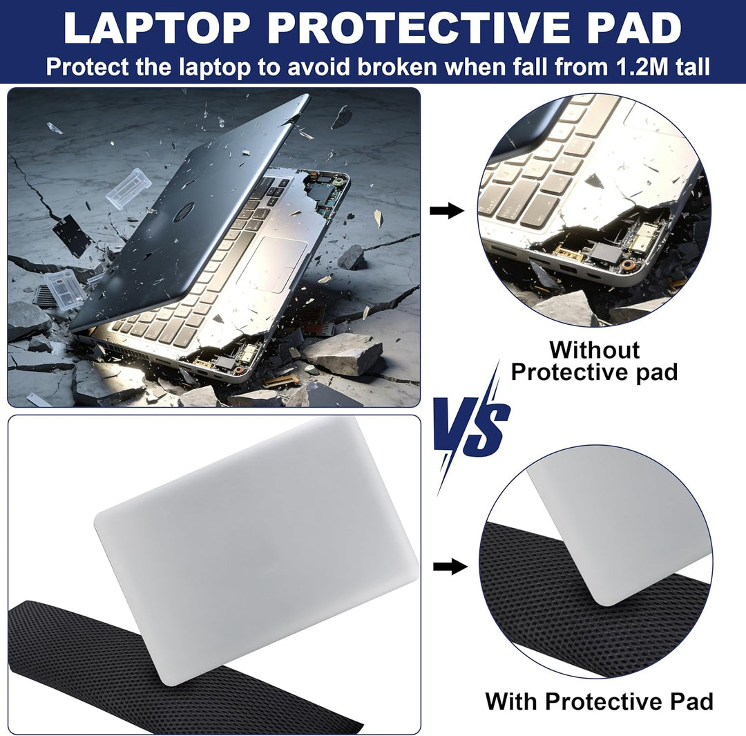 DEYACE Mochila para laptop de 17 pulgadas, bolsa grande para comput...